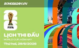 Lịch thi đấu bóng đá hôm nay 29/06: Brazil vs Nhật Bản, Đức vs Paraguay