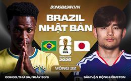 Nhận định Brazil vs Nhật Bản (0h00 ngày 30/6): Vị thế người Nhật nay đã khác