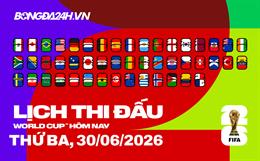 Lịch thi đấu bóng đá hôm nay 30/06: Pháp vs Thụy Điển, Hà Lan vs Ma rốc