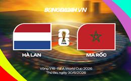 Đội hình Hà Lan vs Morocco hôm nay lúc 8h ngày 30/06 (dự kiến)