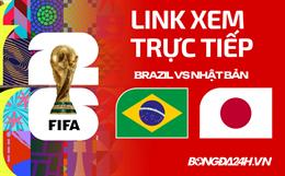 Brazil vs Nhật Bản link xem trực tiếp trên VTV hôm nay
