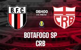 Nhận định bóng đá Botafogo SP vs CRB 6h00 ngày 1/7 (Hạng 2 Brazil 2026)
