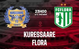 Nhận định bóng đá Kuressaare vs Flora 23h00 ngày 2/7 (VĐQG Estonia 2026)