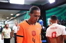 Van Dijk cay đắng khi chứng kiến Hà Lan thua đau Morocco