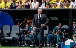 Quý ngài điềm tĩnh Carlo Ancelotti chính là liều thuốc giải cho sự hỗn loạn của Brazil
