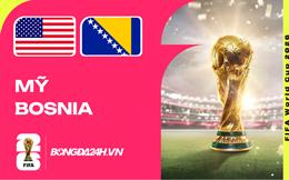 Đội hình Mỹ vs Bosnia lúc 7h ngày 02/07 (dự kiến)