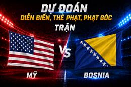 Dự đoán diễn biến, thẻ phạt, phạt góc trận Mỹ vs Bosnia (07h00 ngày 2/7)