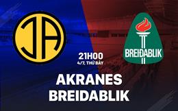 Nhận định bóng đá Akranes vs Breidablik 21h00 ngày 4/7 (VĐQG Iceland 2026)