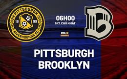 Nhận định Pittsburgh Riverhounds vs Brooklyn 6h00 ngày 5/7 (Hạng Nhất Mỹ 2026)