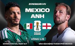Nhận định Mexico vs Anh (7h00 ngày 6/7): Căng như dây đàn