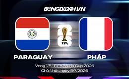 Đội hình Paraguay vs Pháp dự kiến lúc 4h ngày 05/07 (1/8 World Cup 2026)