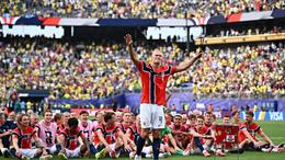 HLV Na Uy lên tiếng sau trận thắng Brazil