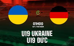 Nhận định bóng đá U19 Ukraine vs U19 Đức 1h00 ngày 9/7 (U19 châu Âu 2026)