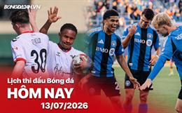 Lịch thi đấu, trực tiếp bóng đá hôm nay 13/7/2026: Montreal vs Vancouver