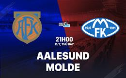 Nhận định bóng đá Aalesund vs Molde 21h00 ngày 11/7 (VĐQG Na Uy 2026)