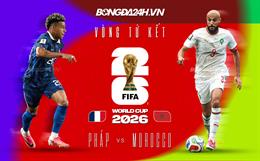 INFOGRAPHIC: Tương quan trước đại chiến Pháp vs Morocco