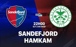 Nhận định bóng đá Sandefjord vs HamKam 22h00 ngày 12/7 (VĐQG Na Uy 2026)