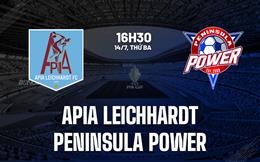 Nhận định APIA Leichhardt vs Peninsula Power 16h30 ngày 14/7 (Cúp QG Australia 2026)