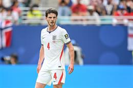 Tuyển Anh lạc quan về thể trạng của Declan Rice trước bán kết