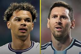 O'Reilly phấn khích trong lần đầu chạm trán Messi tại World Cup