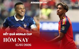 Kết quả World Cup hôm nay ngày 15/07: Cái tên đầu tiên được xác định