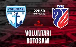 Nhận định bóng đá Voluntari vs Botosani 22h30 ngày 17/7 (VĐQG Romania 2026/27)
