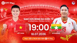 Link xem trực tiếp Việt Nam vs Myanmar 19h ngày 18/07 ở đâu?