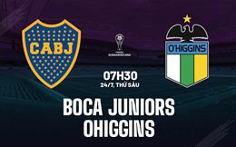 Nhận định bóng đá Boca Juniors vs O Higgins 7h45 ngày 24/7 (Copa Sudamericana 2026)