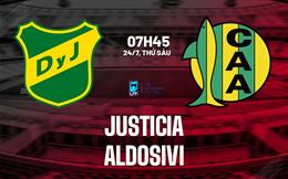 Nhận định bóng đá Justicia vs Aldosivi 7h45 ngày 24/7 (VĐQG Argentina 2026)