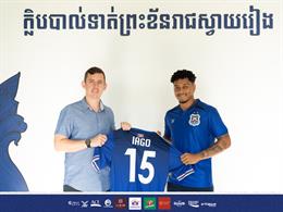 Campuchia nhập tịch thành công ngoại binh Brazil ngay trước thềm ASEAN Cup 2026
