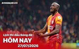 Lịch thi đấu, trực tiếp bóng đá hôm nay 27/07/2026: Galatasaray vs Venezia
