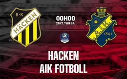 Nhận định bóng đá Hacken vs AIK Fotboll 0h00 ngày 28/7 (VĐQG Thụy Điển 2026)