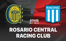 Nhận định Rosario Central vs Racing Club 7h15 ngày 29/7 (VĐQG Argentina 2026)
