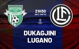 Nhận định bóng đá Dukagjini vs Lugano 21h30 ngày 29/7 (Conference League 2026/27)