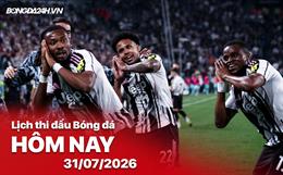 Lịch thi đấu, trực tiếp bóng đá hôm nay 31/07/2026: Juventus vs Nice
