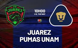 Nhận định bóng đá Juarez vs Pumas UNAM 10h00 ngày 1/8 (VĐQG Mexico 2026/27)