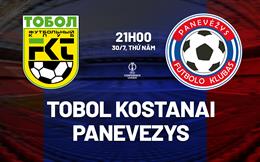 Nhận định Tobol Kostanay vs Panevezys 21h00 ngày 30/7 (Conference League 2026/27)