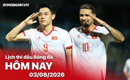 Lịch thi đấu, trực tiếp bóng đá hôm nay 03/08/2026: Indonesia vs Việt Nam