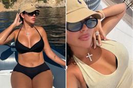 Bạn gái Ronaldo khoe thân hình gợi cảm