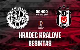 Nhận định Hradec Kralove vs Besiktas 0h00 ngày 7/8 (Europa League 2026/27)