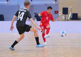 Futsal Việt Nam tiếp tục ghi dấu ấn sau trận hoà ĐT Nga