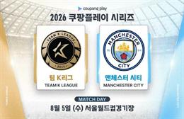 Nhận định K-League All Stars vs Man City (18h00 ngày 5/8, Giao hữu CLB)