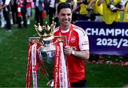 Arsenal là ứng viên số 1 cho chức vô địch NHA mùa tới