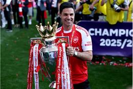 Arsenal có cơ hội vô địch NHA mùa tới cao nhất
