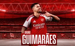 Bruno Guimaraes: Mảnh ghép hoàn hảo để Arsenal hoàn thiện cỗ máy chiến thắng