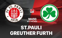 Nhận định bóng đá St.Pauli vs Greuther Furth 18h30 ngày 9/8 (Hạng 2 Đức 2026/27)