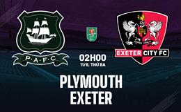 Nhận định bóng đá Plymouth vs Exeter 2h00 ngày 11/8 (Cúp Liên đoàn Anh 2026/27)