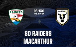 Nhận định bóng đá SD Raiders vs Macarthur 16h30 ngày 11/8 (Cúp QG Australia 2026)