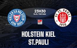 Nhận định bóng đá Holstein Kiel vs St.Pauli 23h30 ngày 14/8 (Hạng 2 Đức 2026/27)