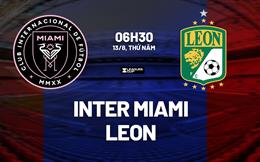 Nhận định bóng đá Inter Miami vs Leon 6h30 ngày 13/8 (Leagues Cup 2026)